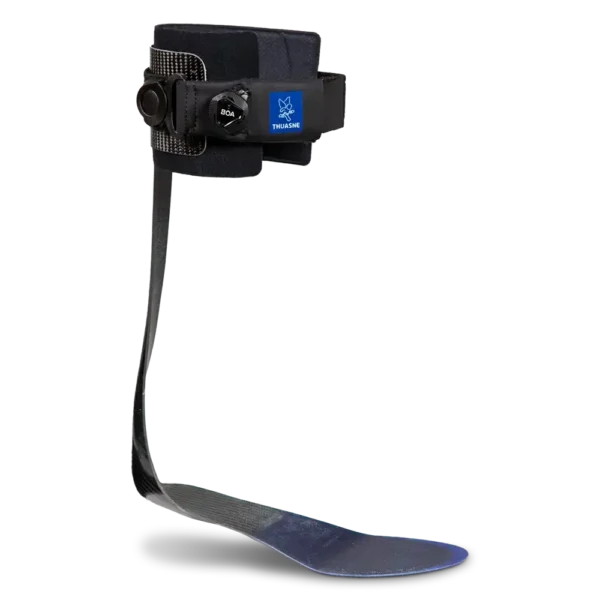 Black and blue foot support device