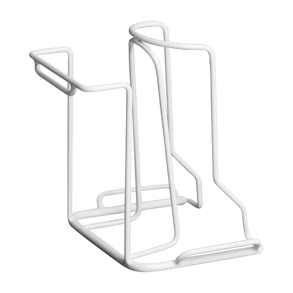 Minimalist metal bottle rack